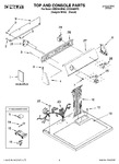 Diagram for 01 - Top And Console Parts