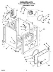 Diagram for 02 - Cabinet Parts