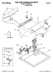 Diagram for 01 - Top And Console Parts