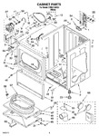 Diagram for 02 - Cabinet Parts