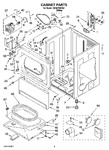 Diagram for 02 - Cabinet Parts