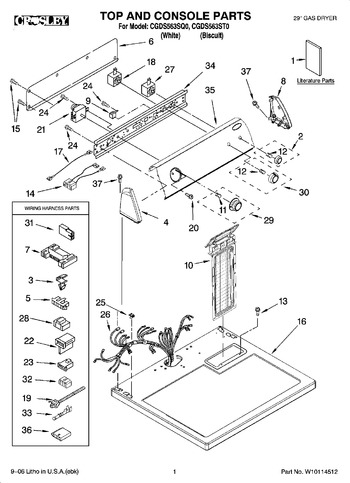 Diagram for CGDS563SQ0