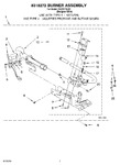 Diagram for 04 - 8318272 Burner Assembly