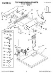 Diagram for 01 - Top And Console Parts