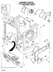 Diagram for 02 - Cabinet Parts