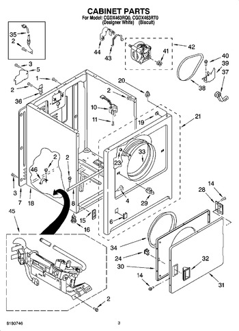 Diagram for CGDX463RT0