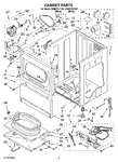 Diagram for 02 - Cabinet Parts