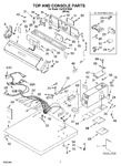 Diagram for 01 - Top And Console Parts