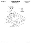 Diagram for 01 - Cooktop Parts