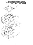 Diagram for 03 - Refrigerator Shelf Parts