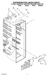 Diagram for 02 - Refrigerator Liner Parts