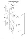 Diagram for 07 - Freezer Door Parts