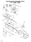 Diagram for 05 - Motor And Ice Container Parts