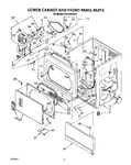 Diagram for 02 - Lower Cabinet And Front Panel