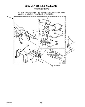 Diagram for CS5105XWW0