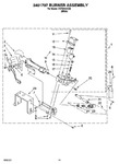 Diagram for 10 - 3401797 Burner Assembly