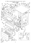 Diagram for 03 - Upper Cabinet And Front Panel