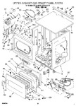 Diagram for 04 - Upper Cabinet And Front Panel