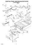 Diagram for 03 - Control Panel And Separator Parts