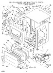 Diagram for 03 - Upper Cabinet And Front Panel