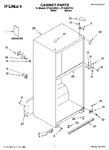 Diagram for 01 - Cabinet Parts