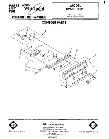 Diagram for DP6880XLP1