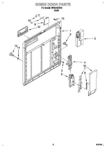 Diagram for DP8500XBN1