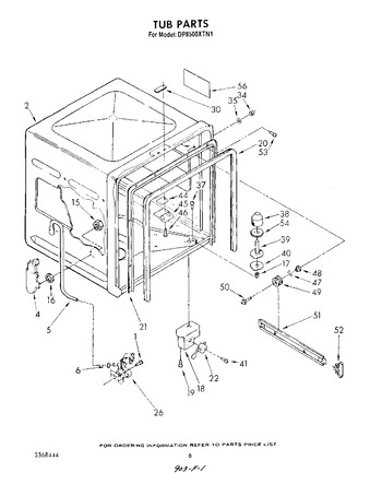 Diagram for DP8500XTN1