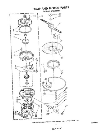 Diagram for DP8500XTN1