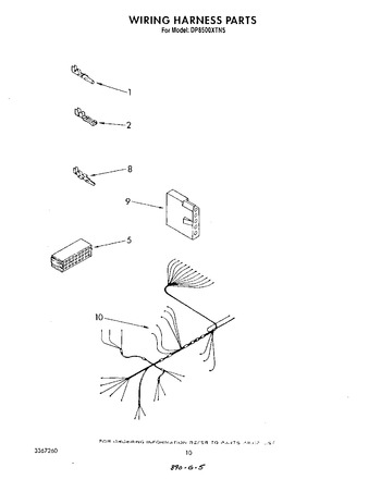 Diagram for DP8500XTN5