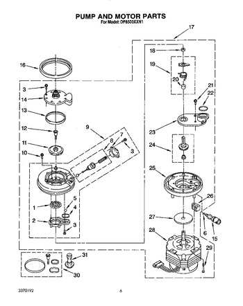 Diagram for DP8500XXN1