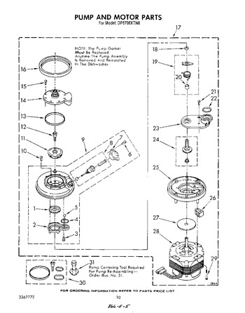 Diagram for DP8700XTN0