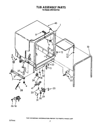 Diagram for DP8700XYN0