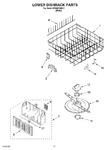 Diagram for 07 - Lower Dishrack