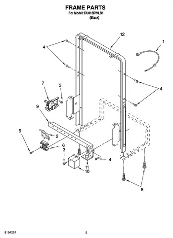 Diagram for DU018DWLB1