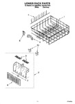 Diagram for 11 - Lower Rack Parts, Optional Parts (not Included)