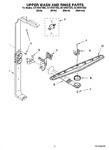 Diagram for 10 - Upper Wash And Rinse Parts