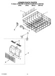 Diagram for 11 - Lower Rack Parts, Optional Parts (not Included)