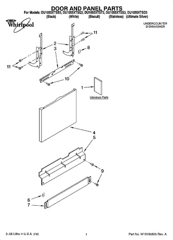 Diagram for DU1055XTSS3