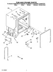 Diagram for 07 - Tub And Frame Parts