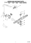 Diagram for 10 - Upper Wash And Rinse Parts