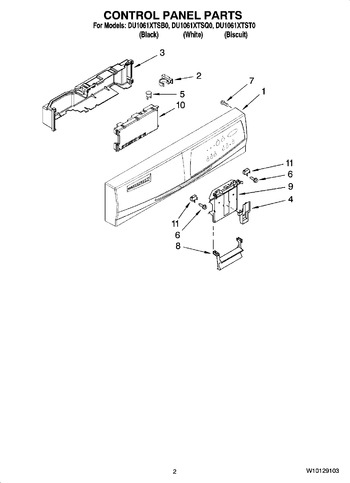 Diagram for DU1061XTST0