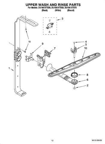 Diagram for DU1061XTST0