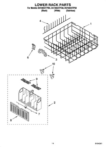 Diagram for DU1065XTPS0