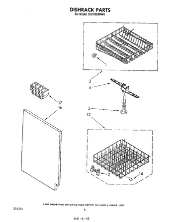 Diagram for DU1098XRW0