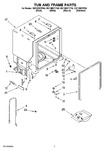 Diagram for 07 - Tub And Frame Parts