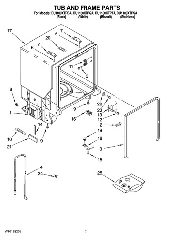 Diagram for DU1100XTPSA