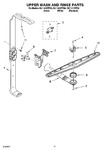 Diagram for 10 - Upper Wash And Rinse Parts