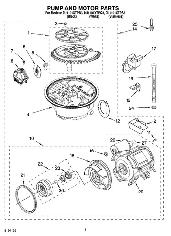 Diagram for DU1101XTPB3