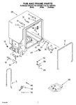 Diagram for 07 - Tub And Frame Parts